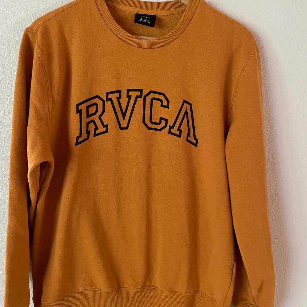 RCVA Graphic Crewneck Honey Heavyweight Sweatshirt Size Small - Picture 4 of 7